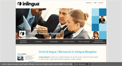 Desktop Screenshot of inlinguabergamo.it